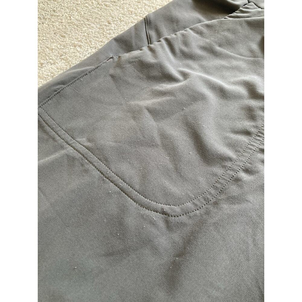 SPANX Out Of Office Trouser Size S Dk Olive Stretch Comfort Pants Capri Lounge - Picture 4 of 9